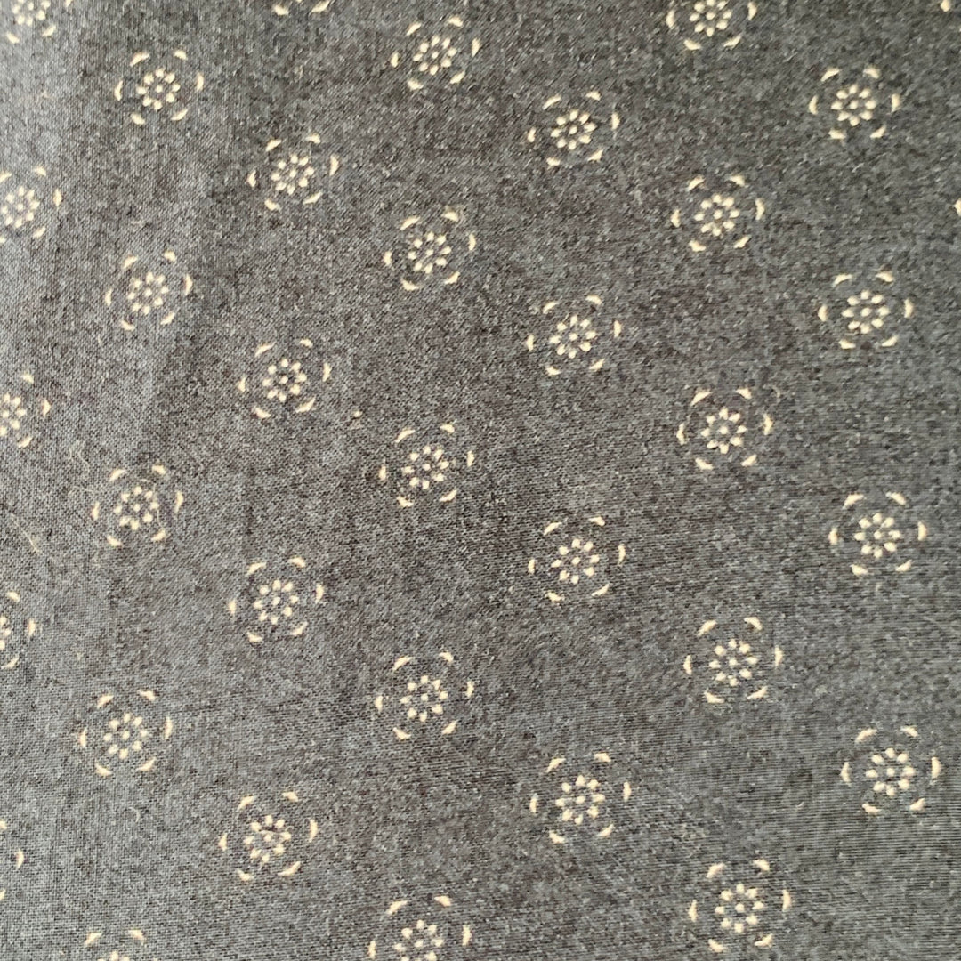 TED BAKER Size XS Hexwiz Navy White Circles Cotton One Pocket Long Sleeve Shirt