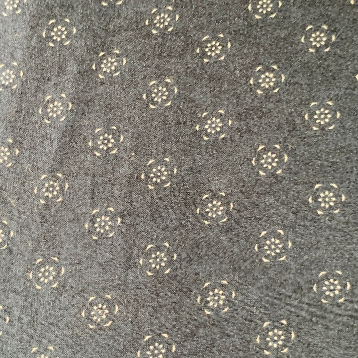 TED BAKER Size XS Hexwiz Navy White Circles Cotton One Pocket Long Sleeve Shirt