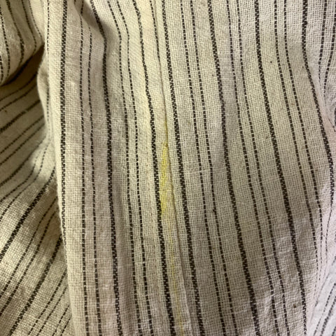 CYII Size M Cream Olive Stripe Dagger Long Sleeve Shirt