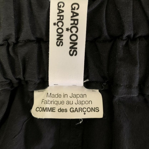 COMME des GARCONS Size S Black Cotton Drop crotch Shorts