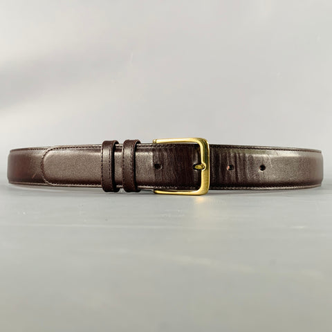 COACH Size 36 Brown Leather Belt