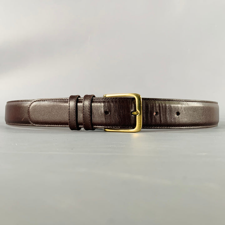 COACH Size 36 Brown Leather Belt