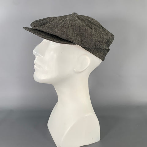 MONSIVAIS & CO. Size One Size Grey Canvas Cotton Hats