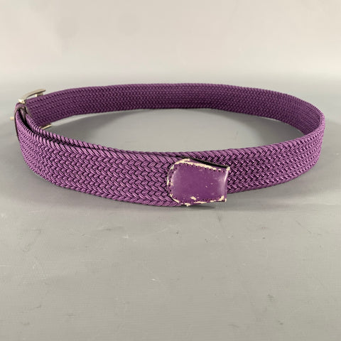 NO BRAND Size 38 Purple Woven Belt