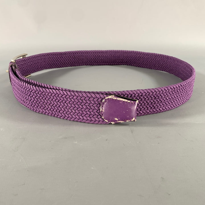 NO BRAND Size 38 Purple Woven Belt