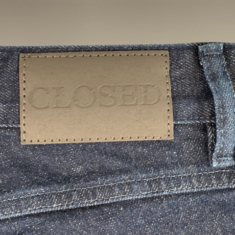 CLOSED Size 30 Indigo Cotton Blend Slim Straight Zip Fly Jeans