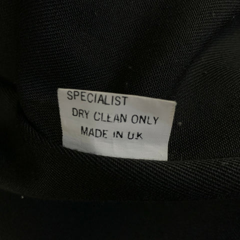 MAXFIELD PARRISH Size S Black Leather Button Up Jacket