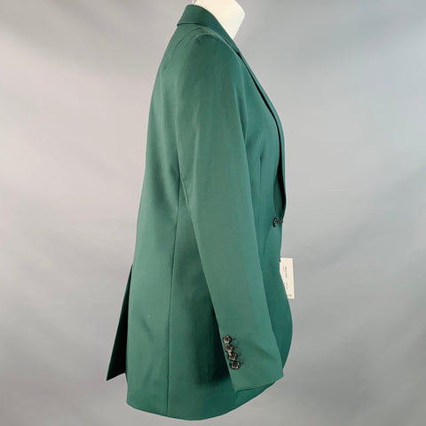 PS by PAUL SMITH Size S Forest Green Wool Notch Lapel Jacket Blazer