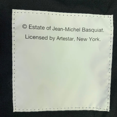 JUNYA WATANABE 2022 Size XL Black White Basquiat Graphic Cotton Short Sleeve Shirt