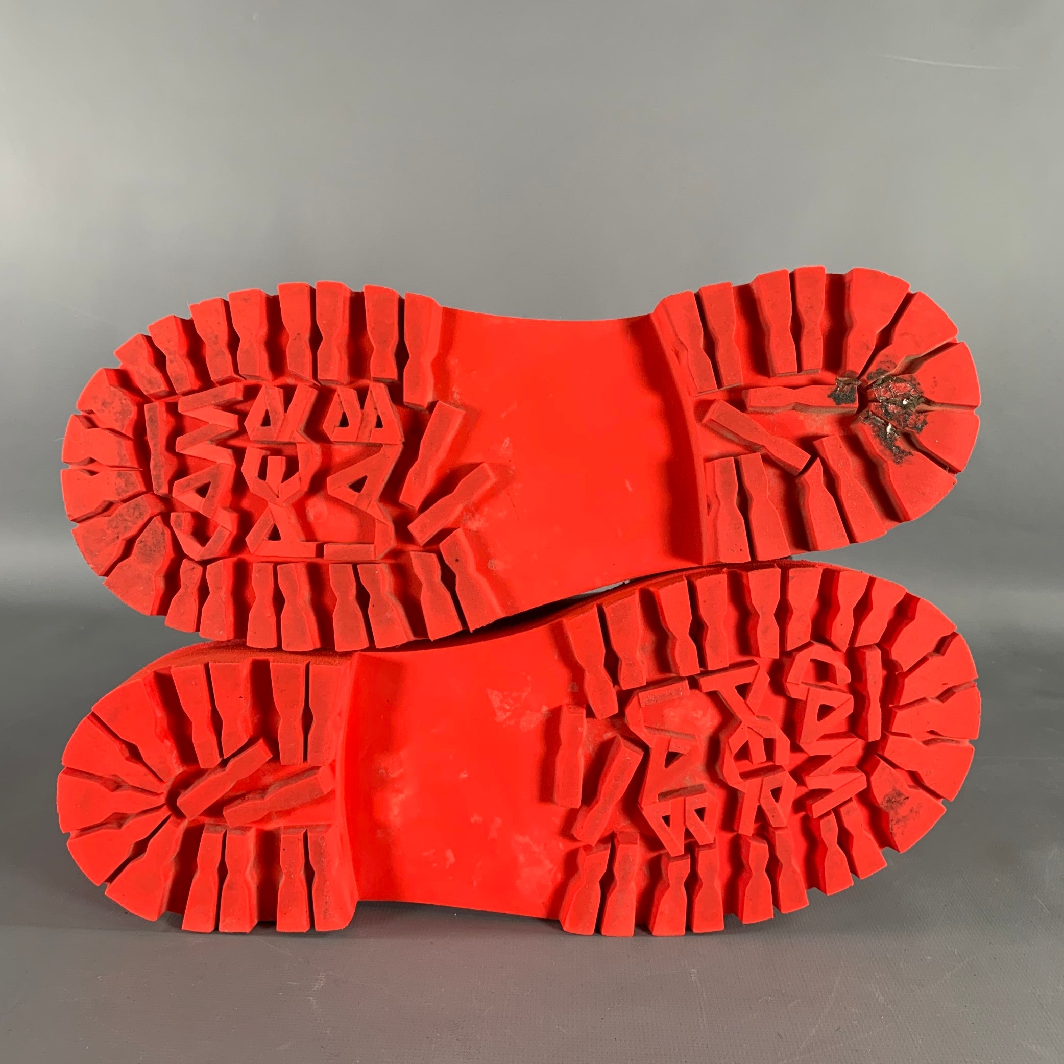 CAMPERLAB Size 8 Eki Red Calfskin Leather Tread Sole Boots – Sui