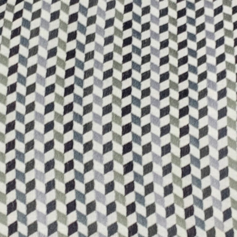 ETRO Camisa de manga larga con botones de algodón geométrico gris blanco talla L