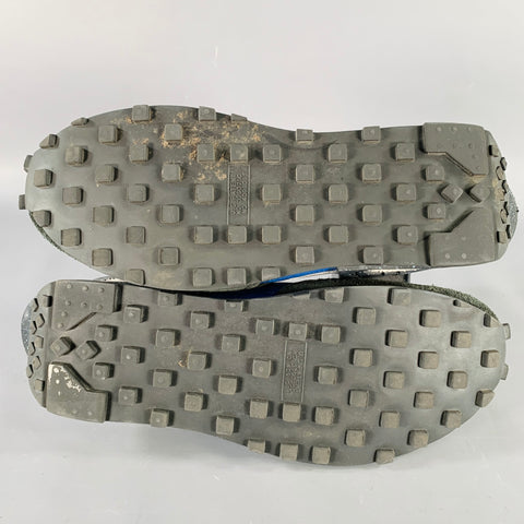UNDERCOVER x NIKE Size 10.5 Black Blue Color Block Nylon Lace-Up Sneakers