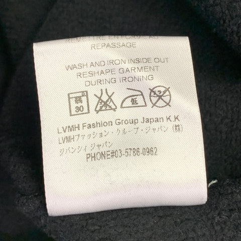 GIVENCHY Size M Black Red Logo Cotton Cuban Fit Crew Neck Sweatshirt