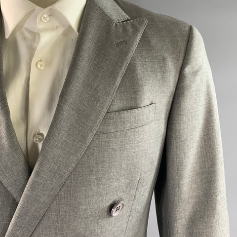 RALPH LAUREN SS2011 Chest Size 38 Grey Wool Double Breasted 31 31 Suit