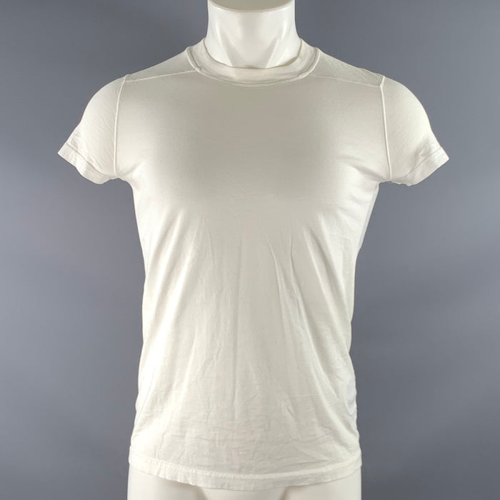 DRKSHDW Size M White Cotton T shirt