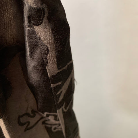 HAIDER ACKERMANN Size M Brown Jacquard Linen Silk Casual Pants