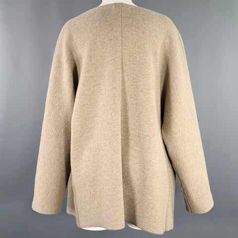 CO SS20 Size S Beige Taupe Wool Blend Raglan Cardigan