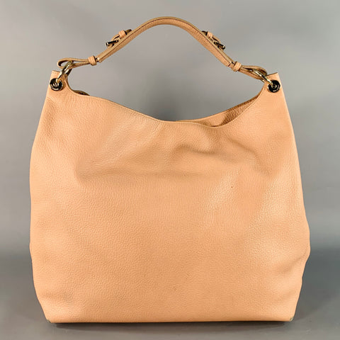 Sac cabas en cuir grainé rose poudré MULBERRY