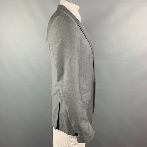 PS by PAUL SMITH Size 42 Regular Gray Wool Notch Lapel Sport Coat