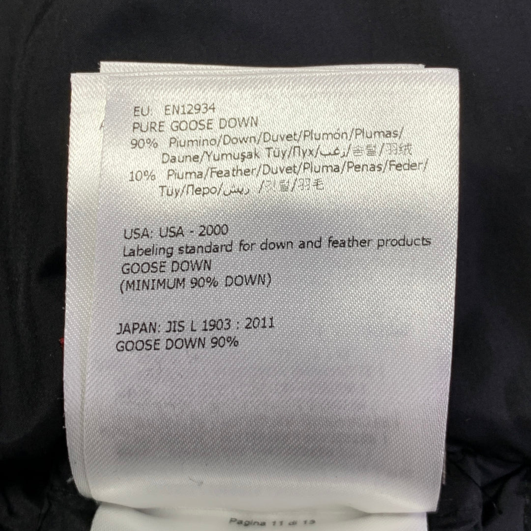 MONCLER by GIAMBATTISTA VALLI Size XS Cathy Navy Faux Fur Zip Pockets Coat