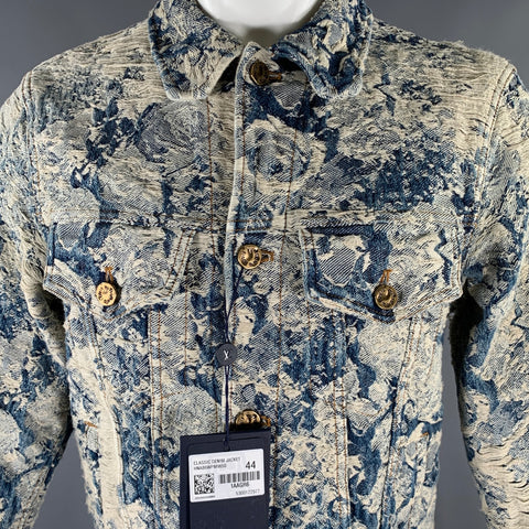 Veste en jean vieilli LOUIS VUITTON FW 2022