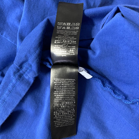 JW ANDERSON SS2023 Size L Blue Red Cotton Crew Neck T shirt