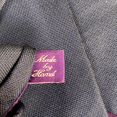 RALPH LAUREN Navy Solid Silk Tie