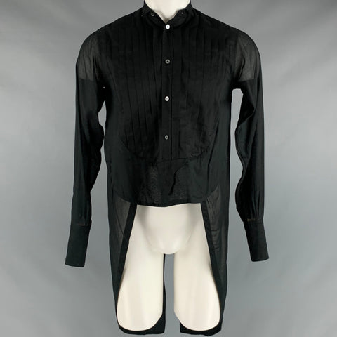 FAITH CONNEXION Size XS Black Cotton Tails Long Sleeve Shirt