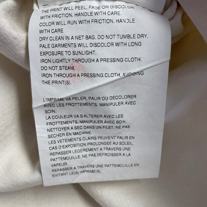 COMME des GARCONS HOMME PLUS SS04 Size L Cream Black Chore Jacket