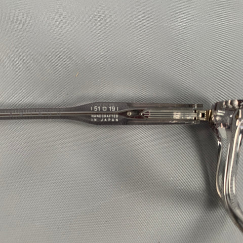 JACQUES MARIE MAGE Clear Solid Acetate  Eyewear