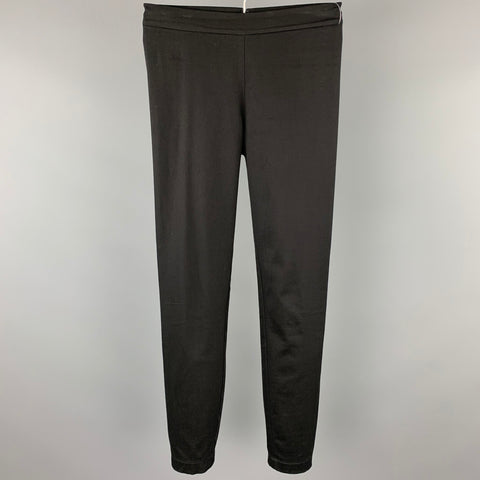 RALPH LAUREN Blue Label Talla 2 Leggings de algodón negro