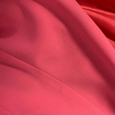 DOLCE & GABBANA Size S Pink Virgin Wool Sheath Knee-Length Dress