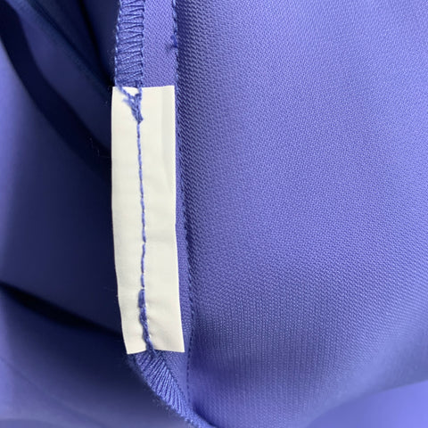 ARMANI COLLEZIONI Talla 12 Vestido morado sin mangas con lazo