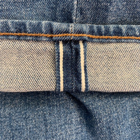LEVI STRAUSS Size 28 511 Blue Organic Cotton Slim Selvedge Jeans