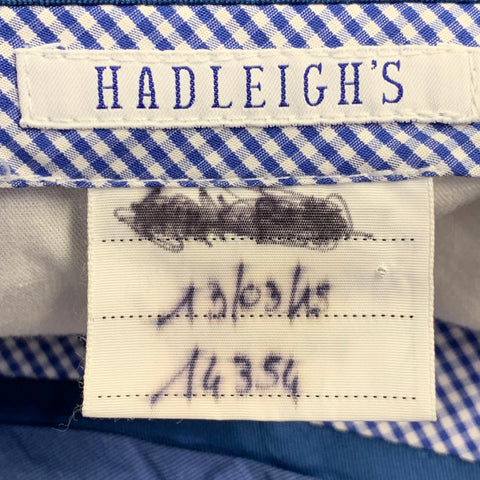 HADLEIGH'S Size 32 Grey Wool Side Tabs Cuffed Straight Dress Pants