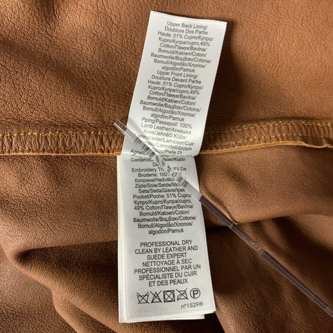 RRL by RALPH LAUREN Size XL Brown Embroidered Suede Western Jacket