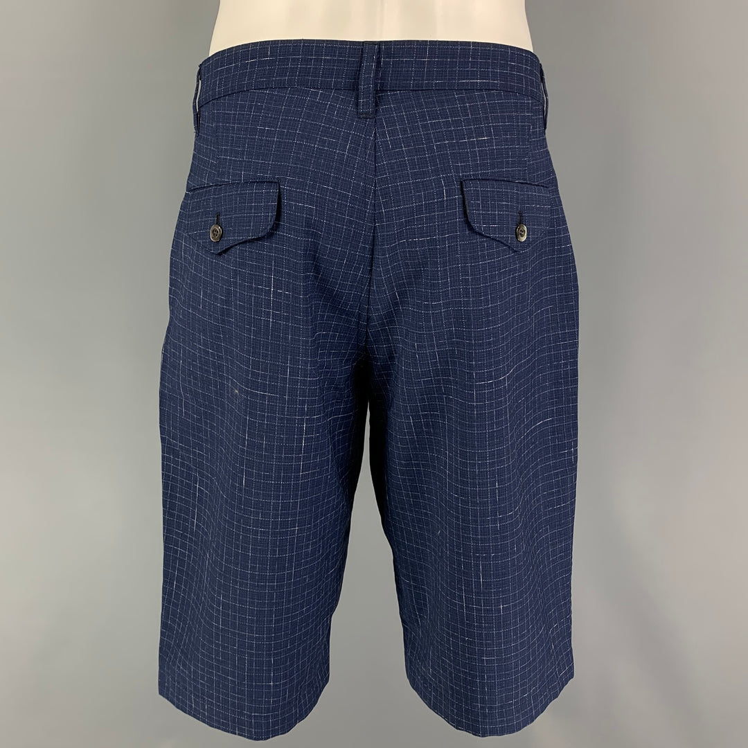 JUNYA WATANABE SS19 Size M Blue Yellow Grosgrain Utility Vest Shorts 3PC Set