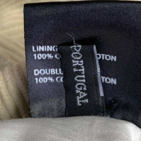 HAIDER ACKERMANN Size M Khaki Corduroy Cotton Blend Cropped Casual Pants