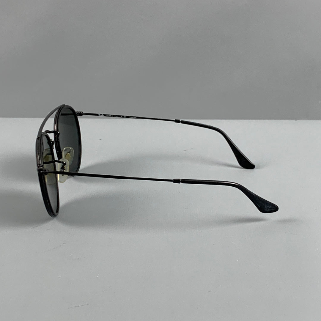 Gafas de sol RAY-BAN Round Double Bridge RB 3647-N negras