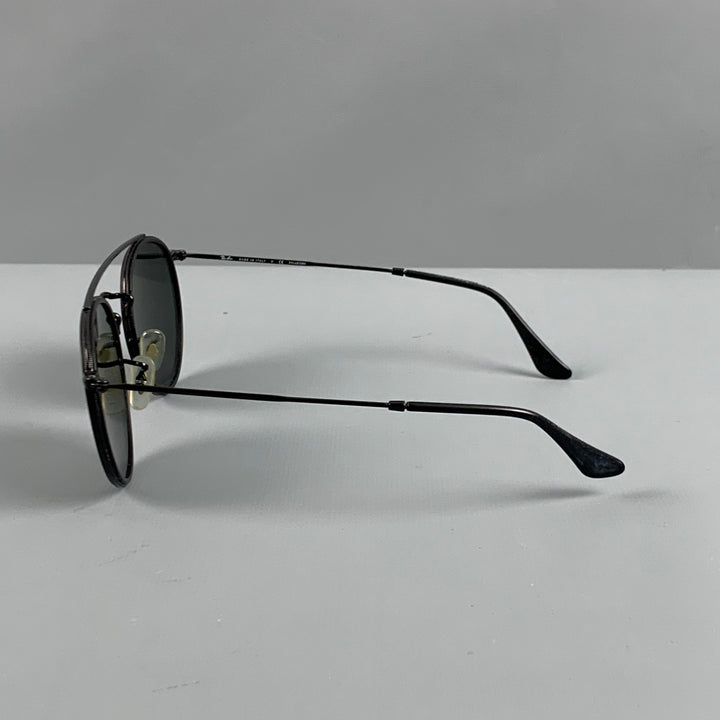 Gafas de sol RAY-BAN Round Double Bridge RB 3647-N negras