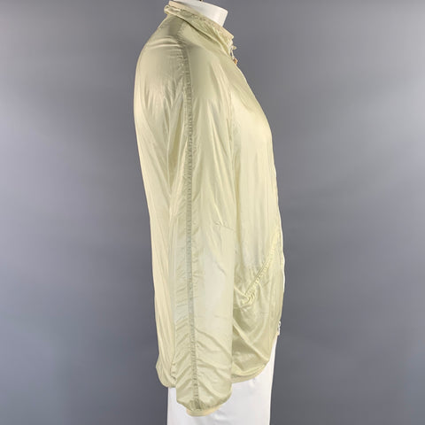 VISVIM SS2010 Size L Cream Starfruit Nylon Zip Up Jacket