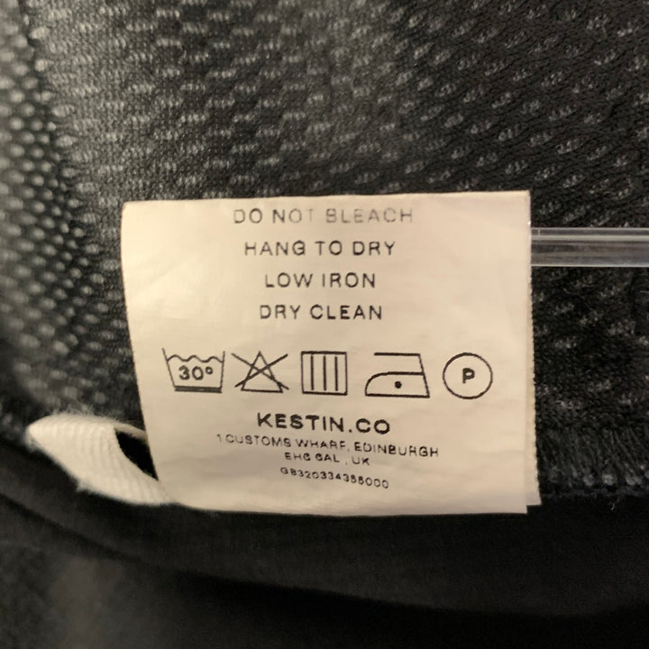 KESTIN Size L Black Nylon Elastane Cargo Pants