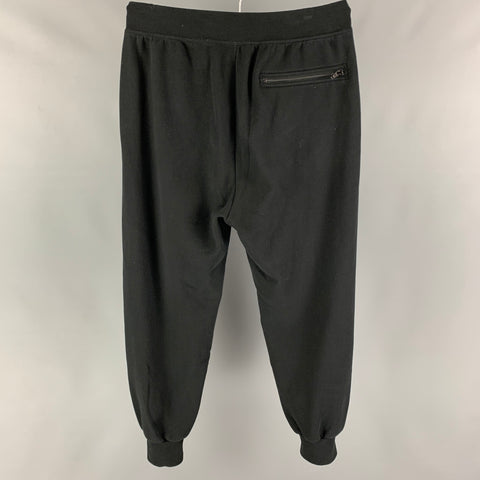 ALEXANDER WANG Size M Black Cotton Polyester Joggers Casual Pants