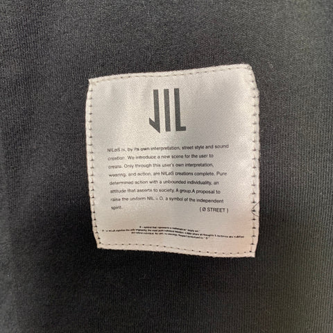 JULIUS JAPAN x NILOS SS22 Size XL Black Cotton Crew Neck T-shirt