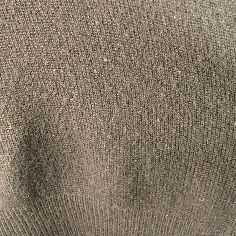 JIL SANDER Size XL Black Cashmere Crew Neck Sweater