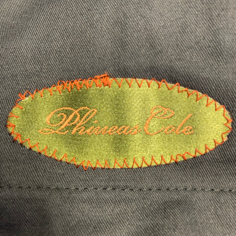 PHINEAS COLE Size 38 Black Wool Peak Lapel Tuxedo