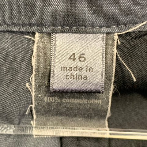 JOHN VARVATOS Taille 30 Pantalon fuselé décontracté en coton gris