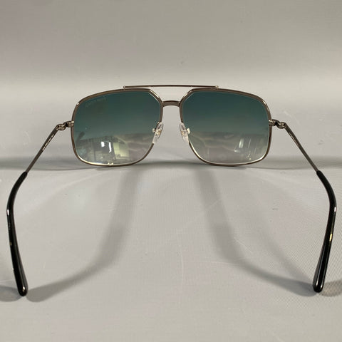 TOM FORD Gunmetal Aviator Sunglasses