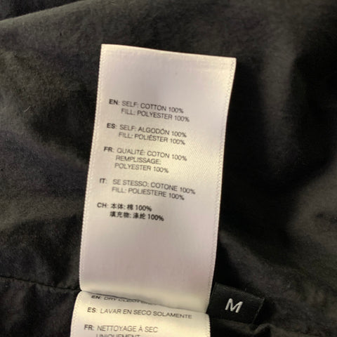 JOHN ELLIOTT Size M Black Cotton Shirt Jacket Long Sleeve Shirt