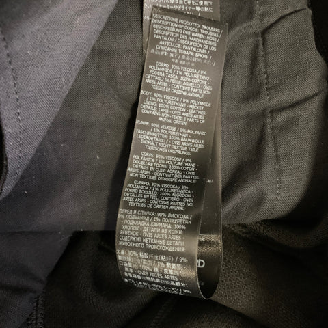 TOM FORD Size 36 Black Viscose Polyamide Sweatpants Casual Pants